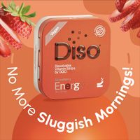 DISO Dissolvable Vitamin Strips - Energy